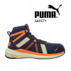 BASKET DE SECURITE PUMA RIVAL BLUE ORANGE MID